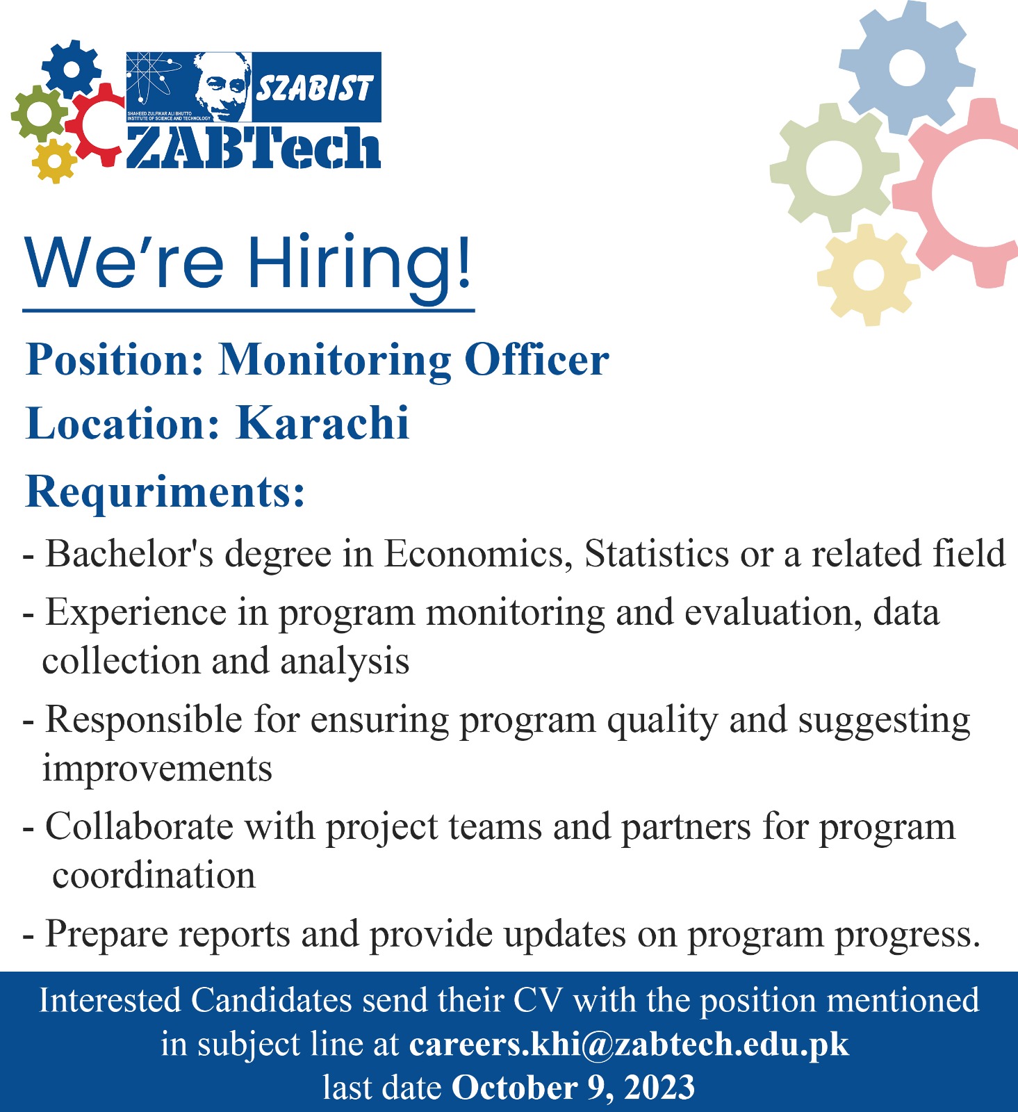 BrightSpyre Monitoring Officer